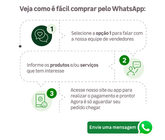 Veja como é fácil comprar pelo WhatsApp